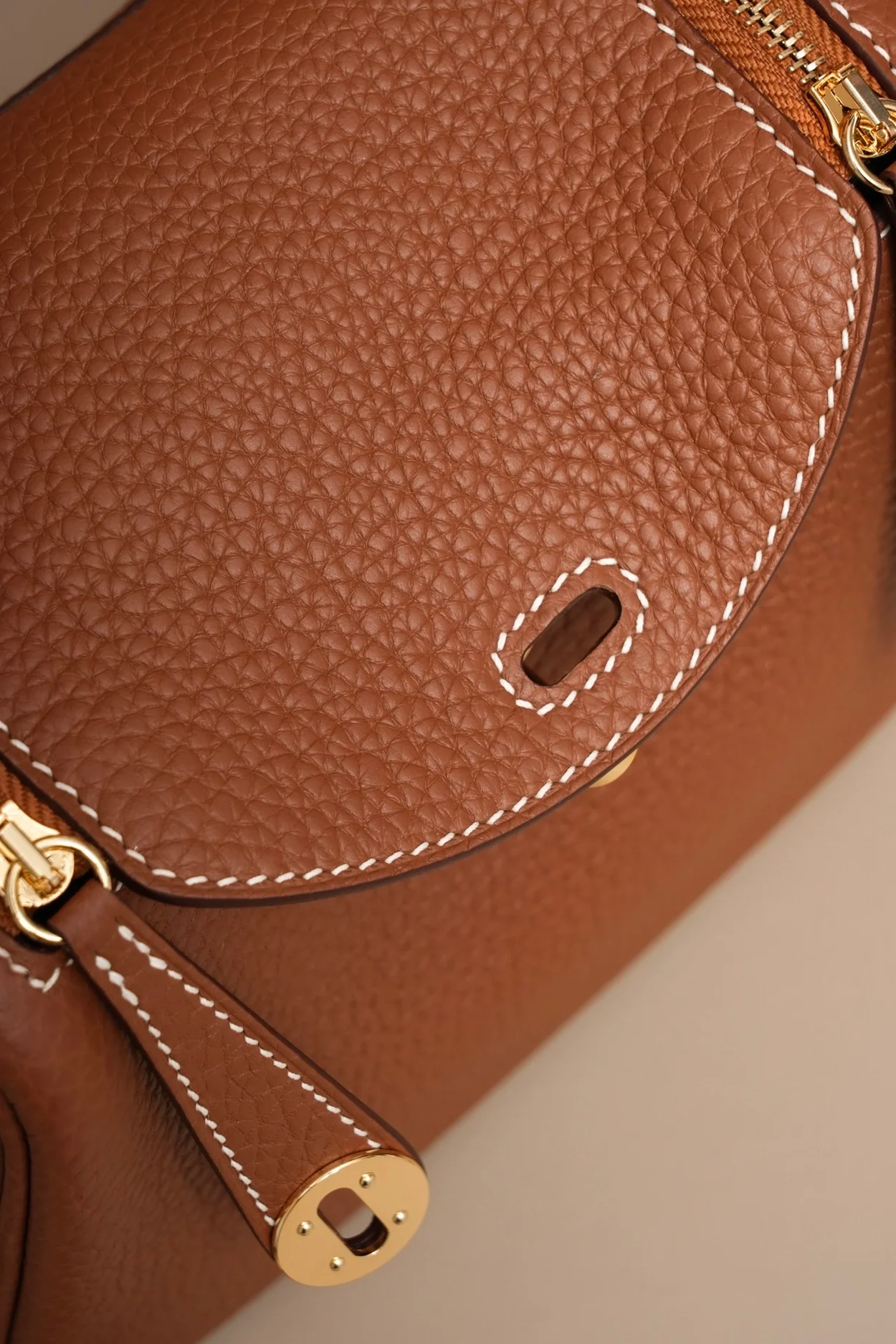 에르메스 린디 미니 골드 클레망스 골드 하드웨어 (100% HAND MADE)