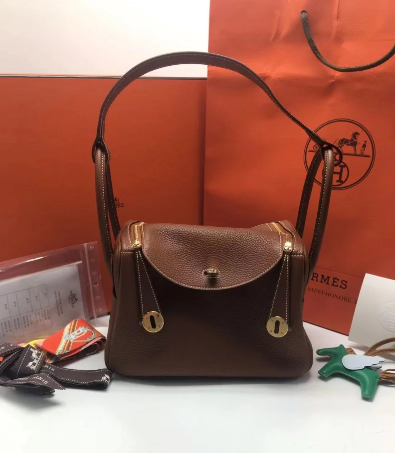 에르메스 린디 26 골드 클레망스 골드 하드웨어 (100% HAND MADE)