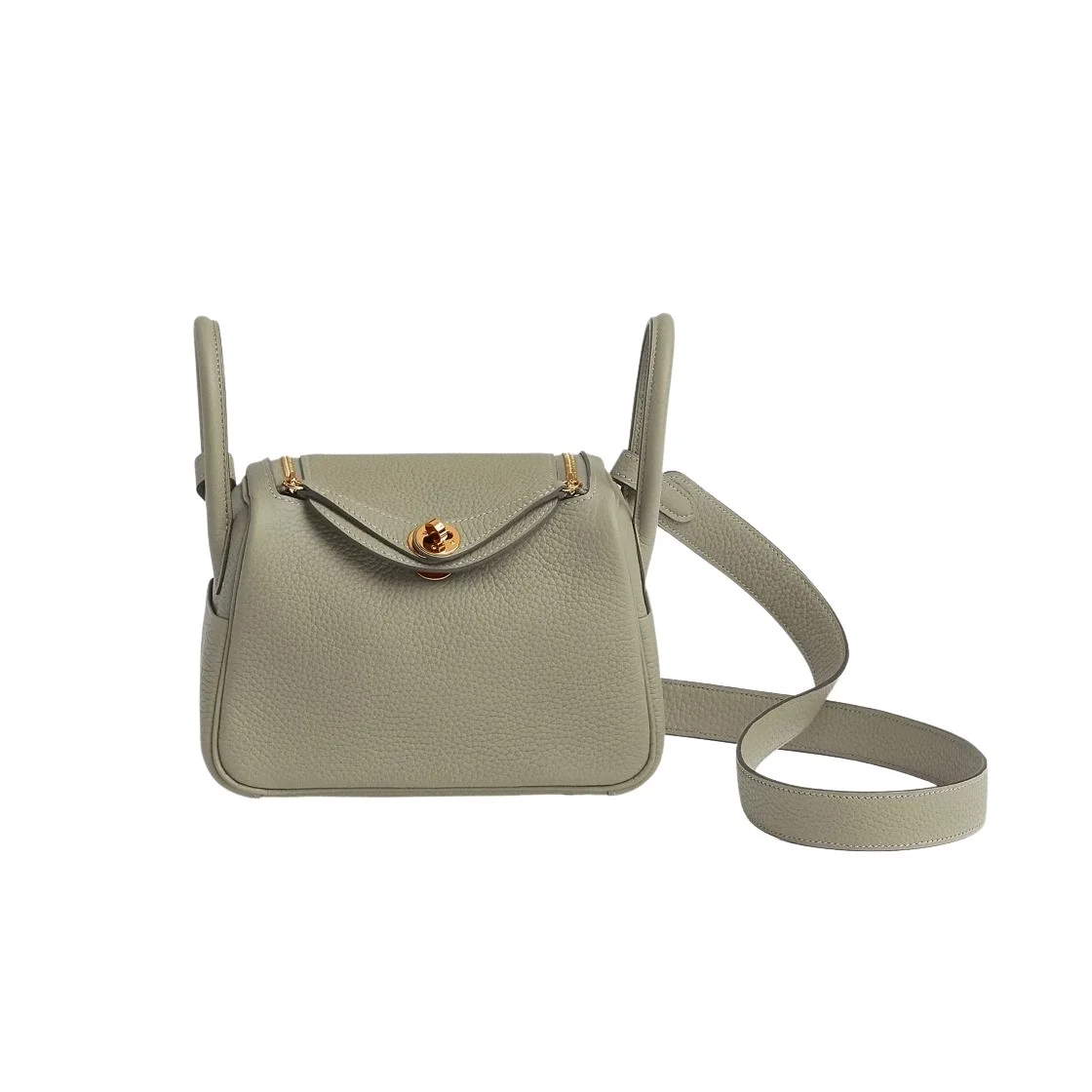 에르메스 린디 미니 소쥬 클레망스 골드 하드웨어 (100% HAND MADE)