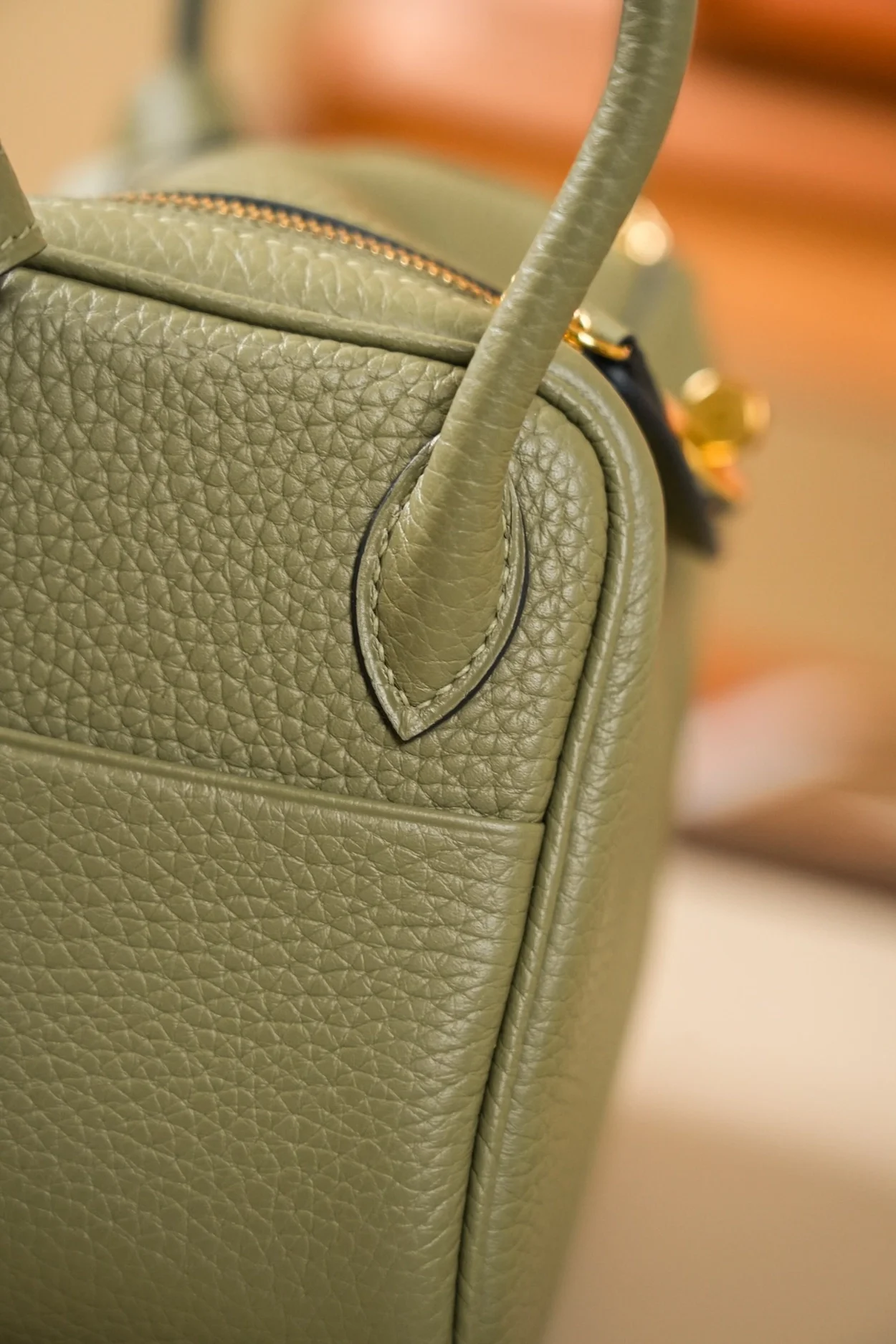 에르메스 린디 미니 소쥬 클레망스 골드 하드웨어 (100% HAND MADE)