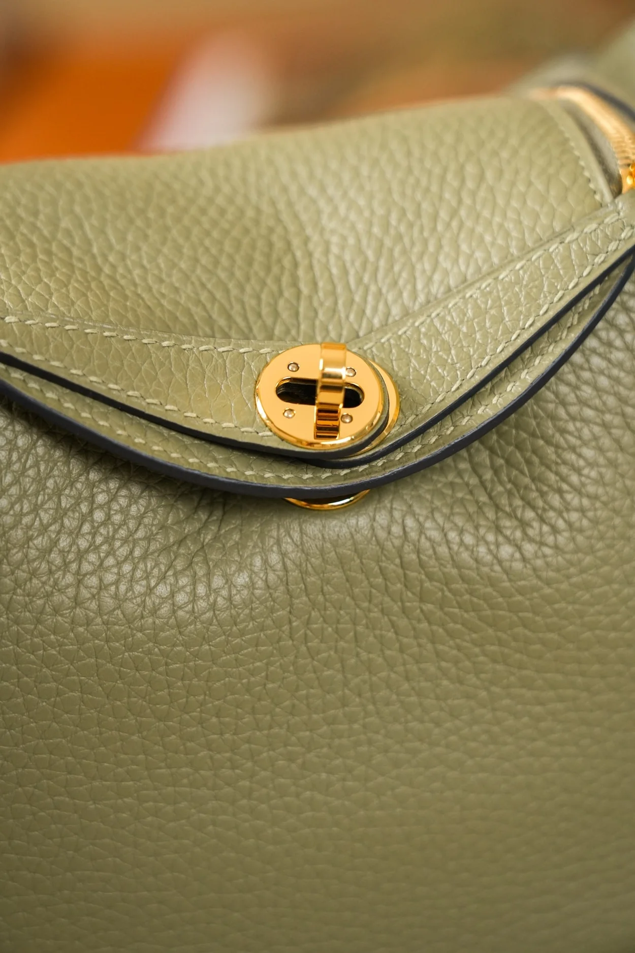 에르메스 린디 미니 소쥬 클레망스 골드 하드웨어 (100% HAND MADE)