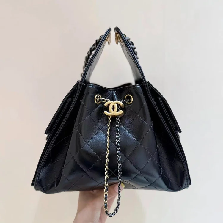 샤넬 25B 샤이니 카프스킨 스몰 호보백