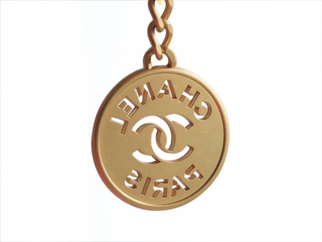 샤넬 22백 미디엄 코랄핑크 금장