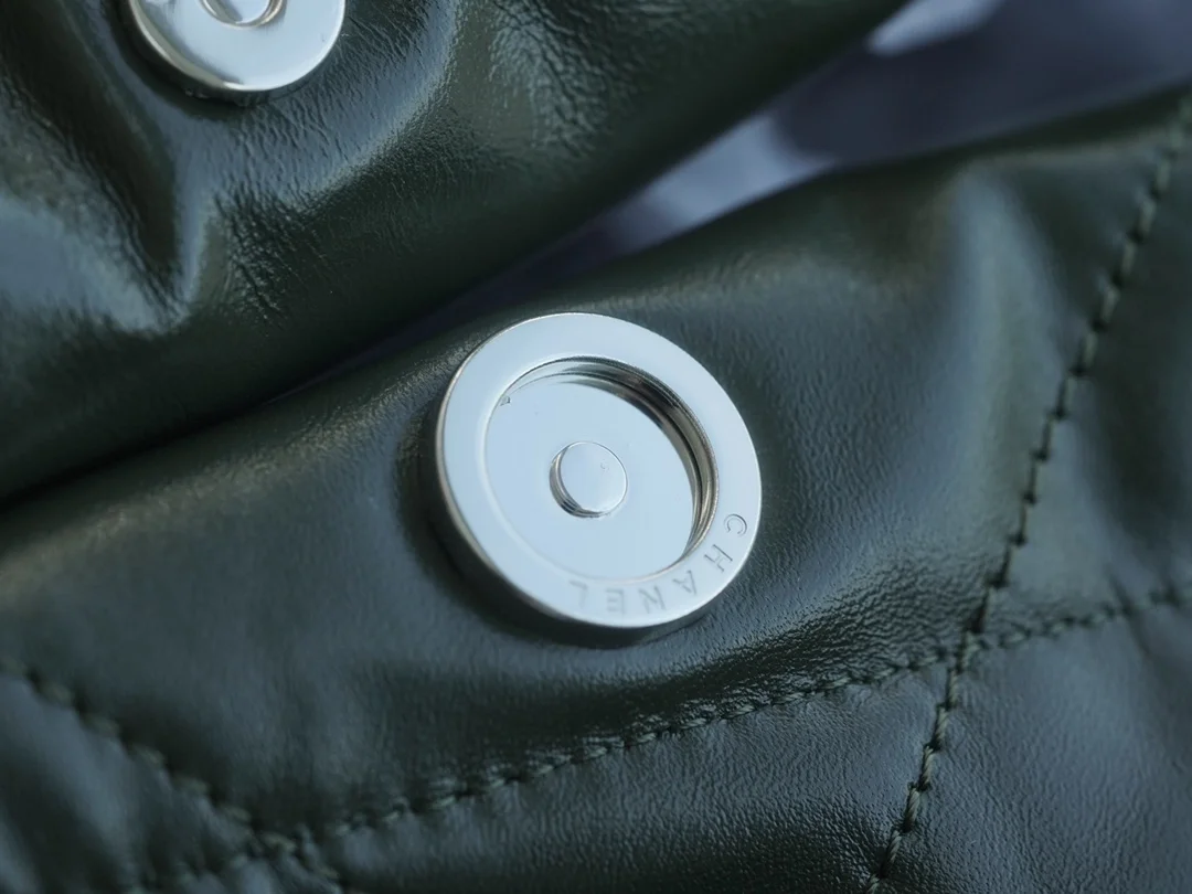 샤넬 22백 스몰 그린 은장