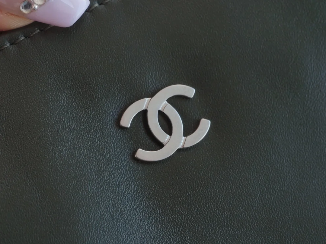 샤넬 22백 스몰 그린 은장