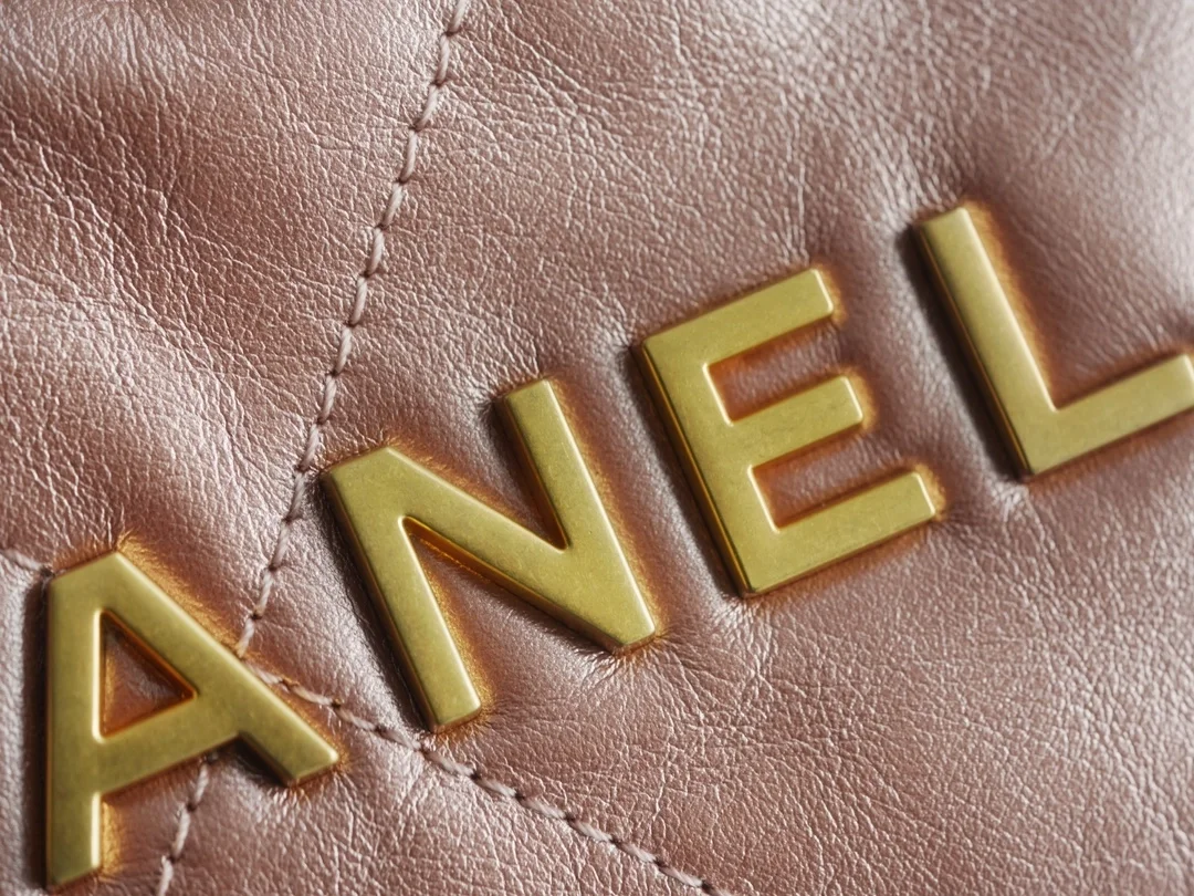 샤넬 22백 미니 로즈골드 금장