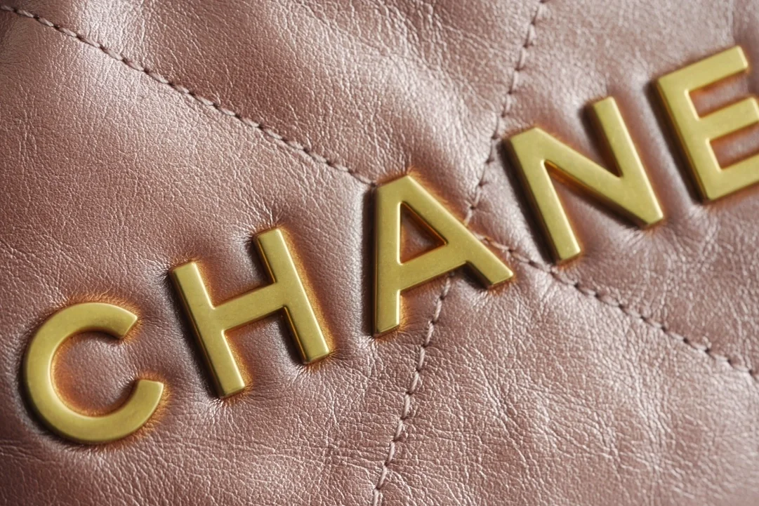 샤넬 22백 미니 로즈골드 금장