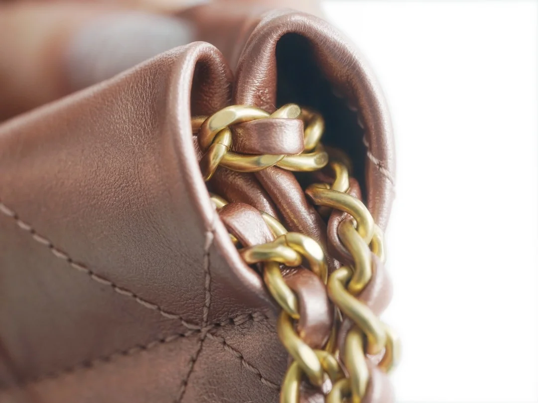 샤넬 22백 미니 로즈골드 금장