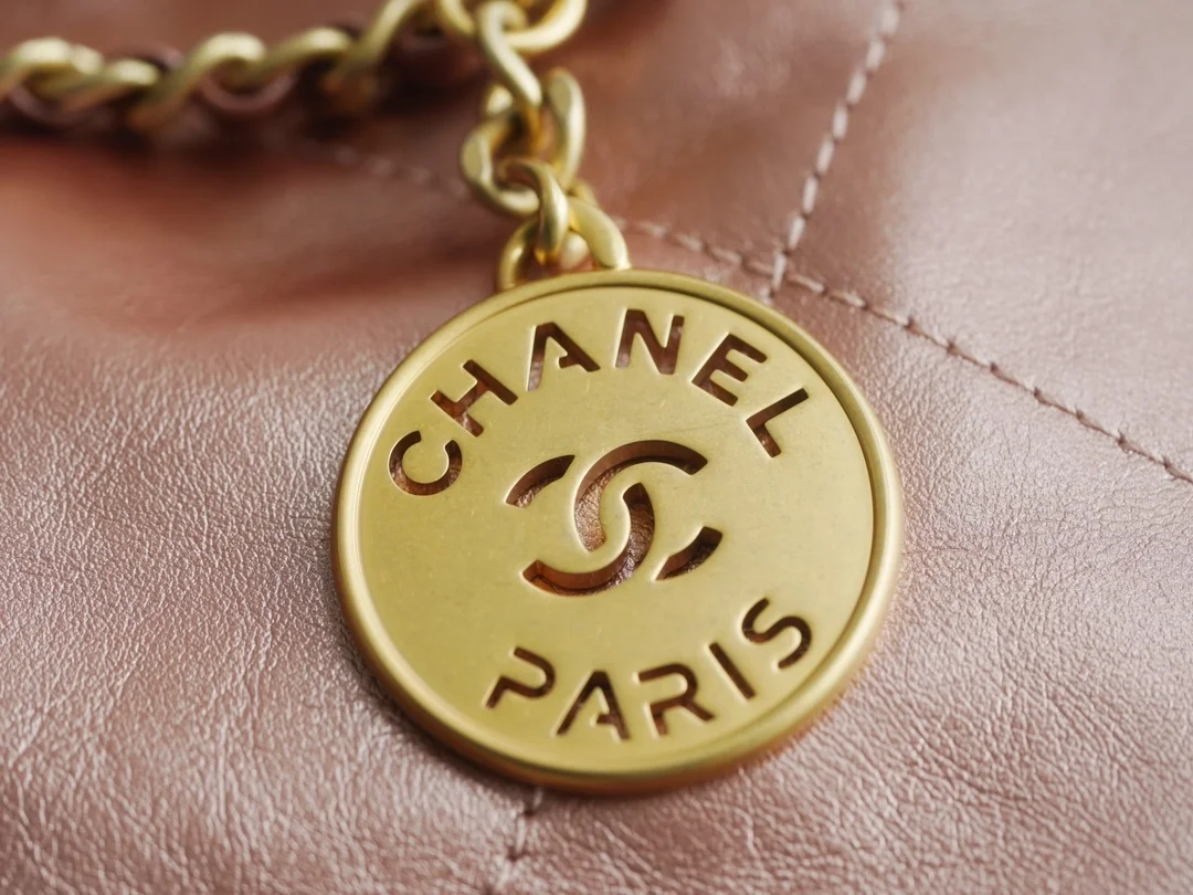 샤넬 22백 미니 로즈골드 금장