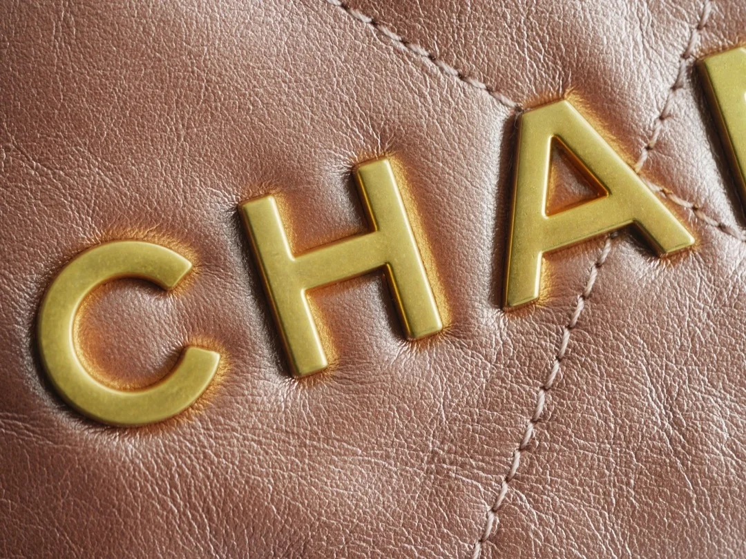 샤넬 22백 미니 로즈골드 금장