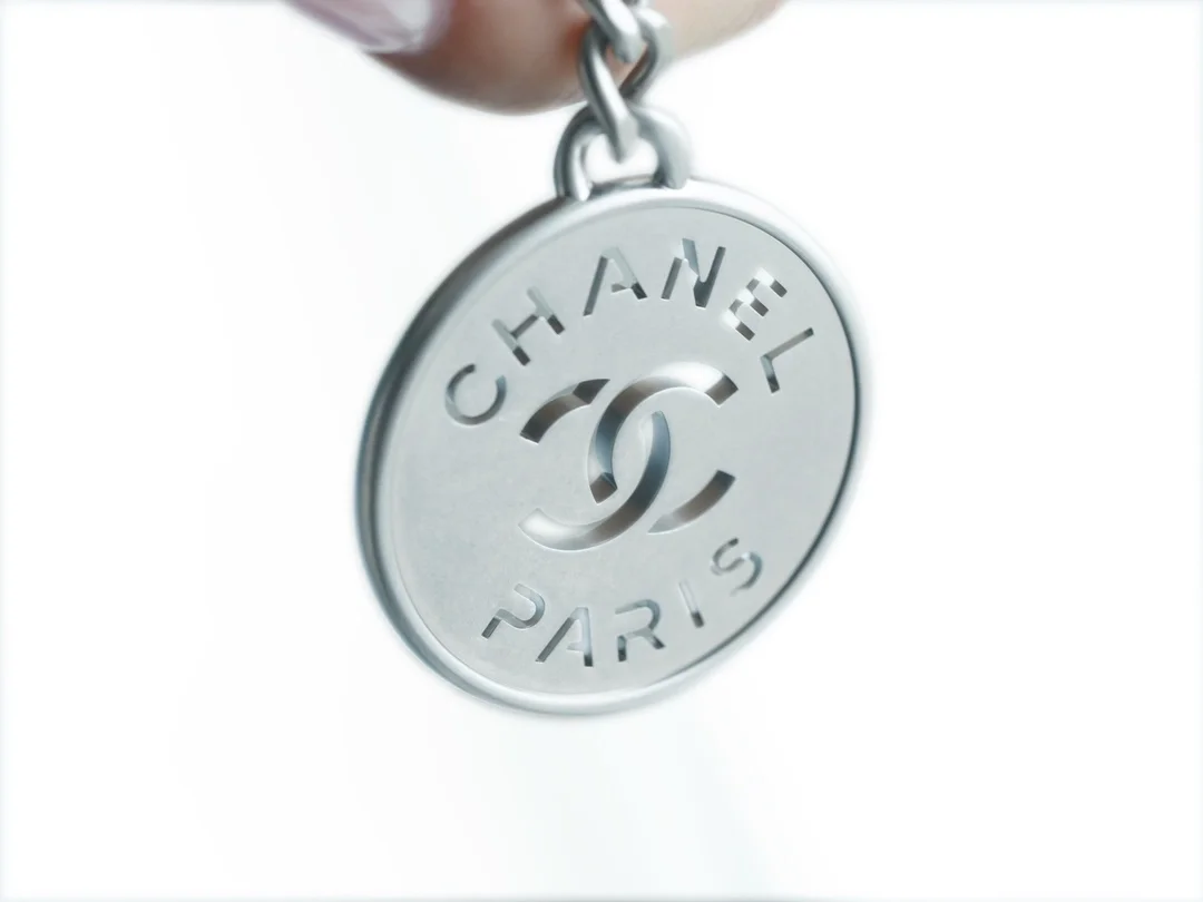 샤넬 22백 미디엄 데님 은장