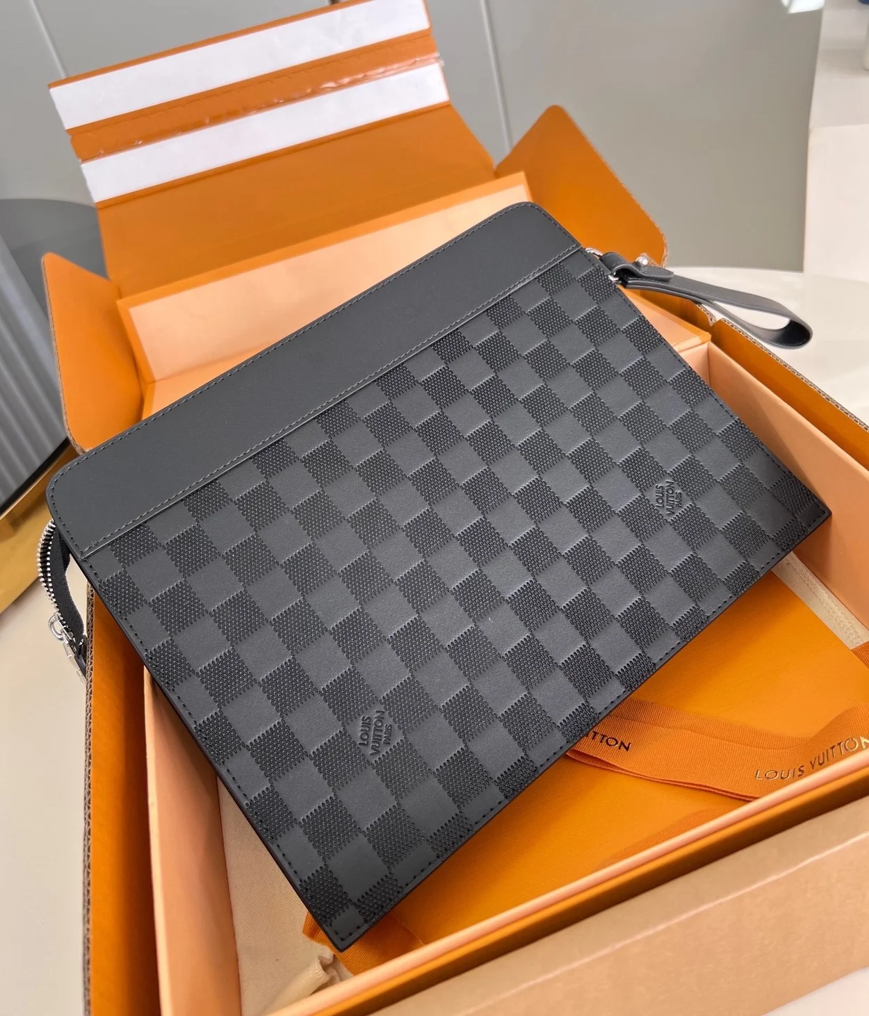 루이비통 다미에 스탠딩 클러치 N64612