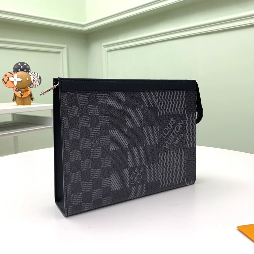 루이비통 다미에 포쉐트 보야주 클러치 N60444