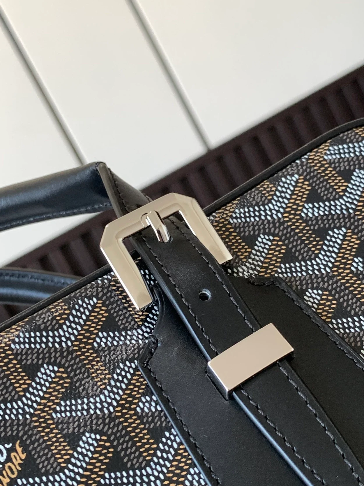 고야드 암바사드 브리프케이스 PM 블랙