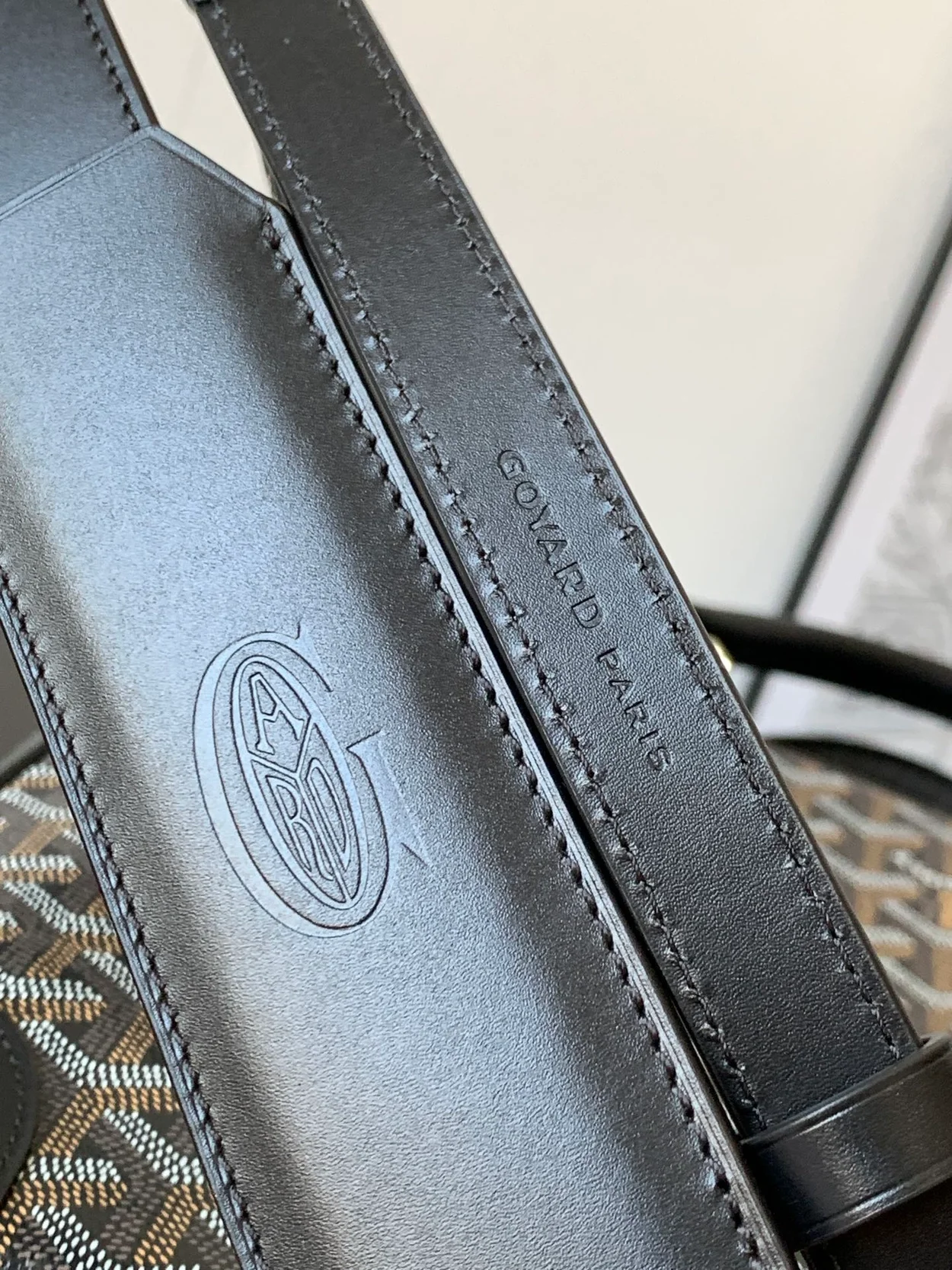 고야드 암바사드 브리프케이스 PM 블랙