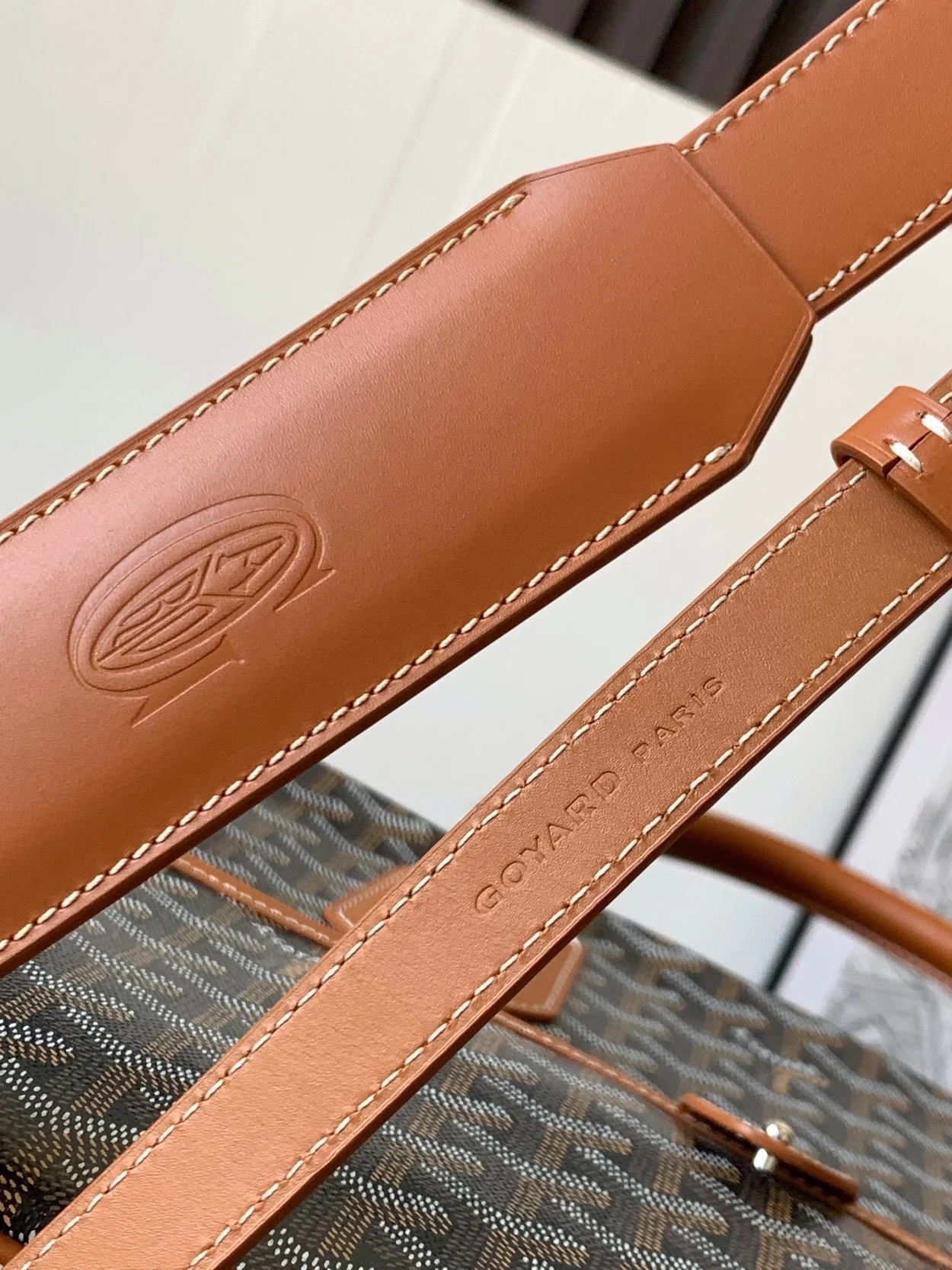 고야드 암바사드 브리프케이스 PM 탄