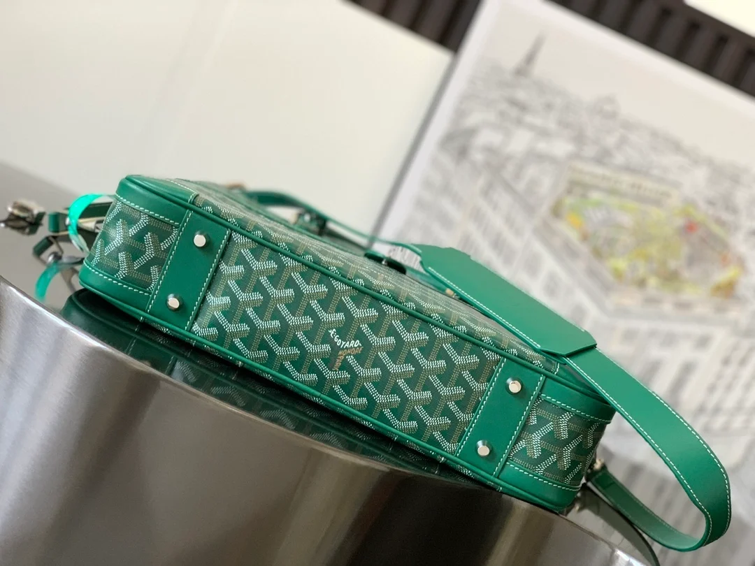 고야드 암바사드 브리프케이스 PM 그린