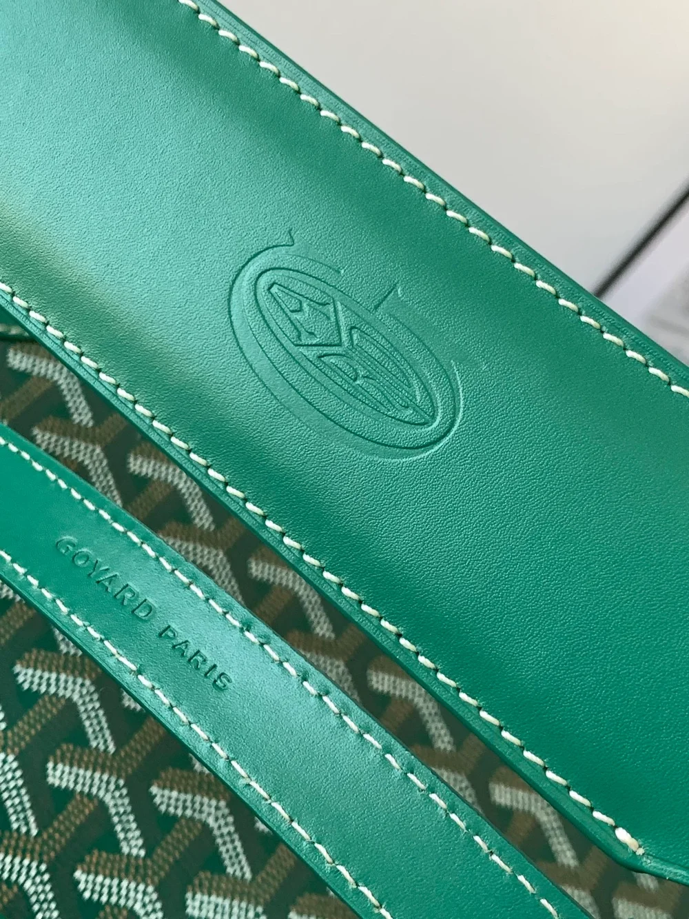 고야드 암바사드 브리프케이스 PM 그린