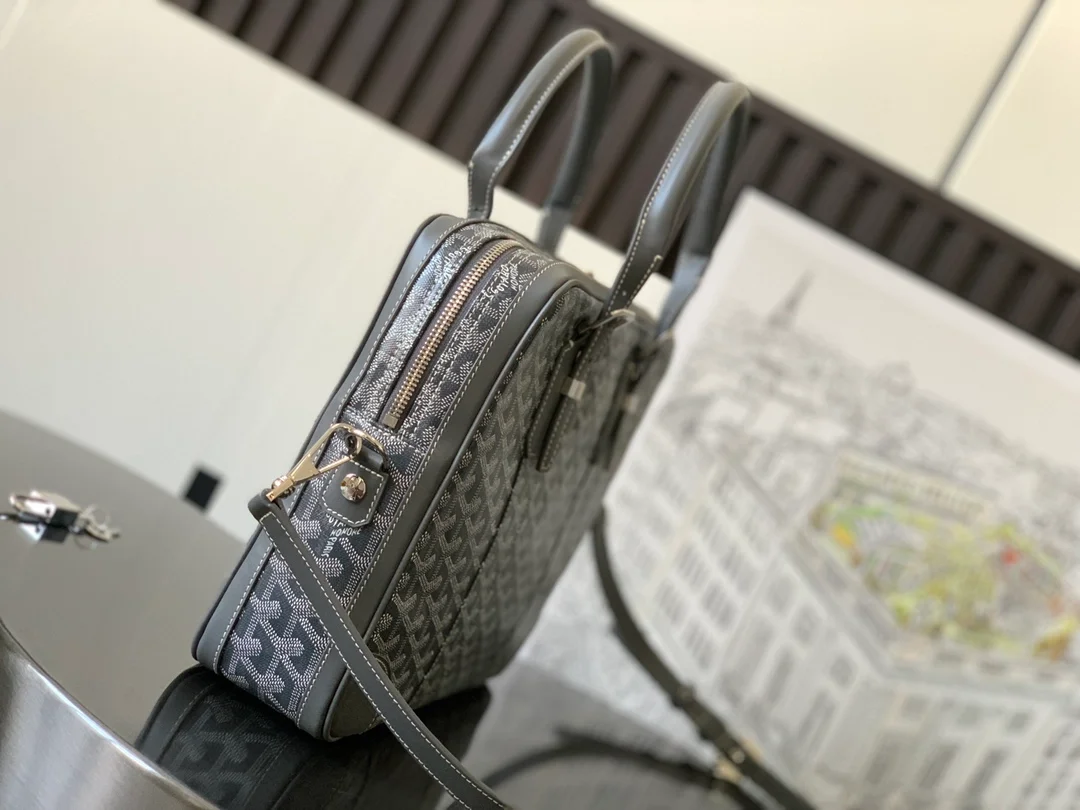 고야드 암바사드 브리프케이스 PM 그레이