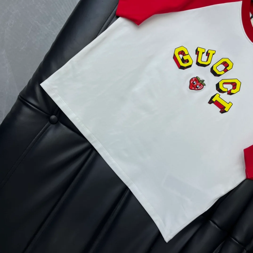 구찌 코튼 저지 티셔츠