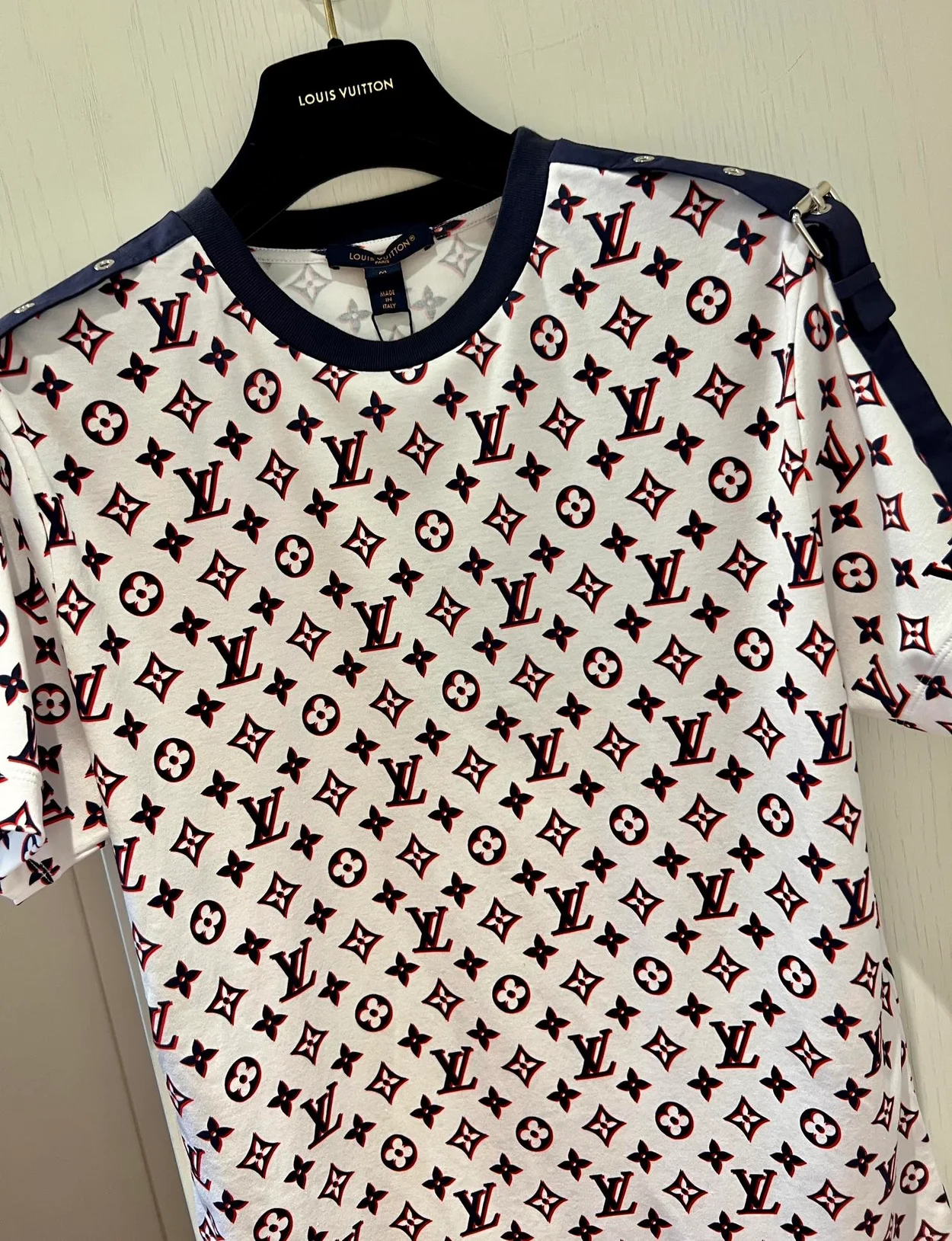 루이비통 트리컬러 모노그램 티셔츠 1AC1SJ