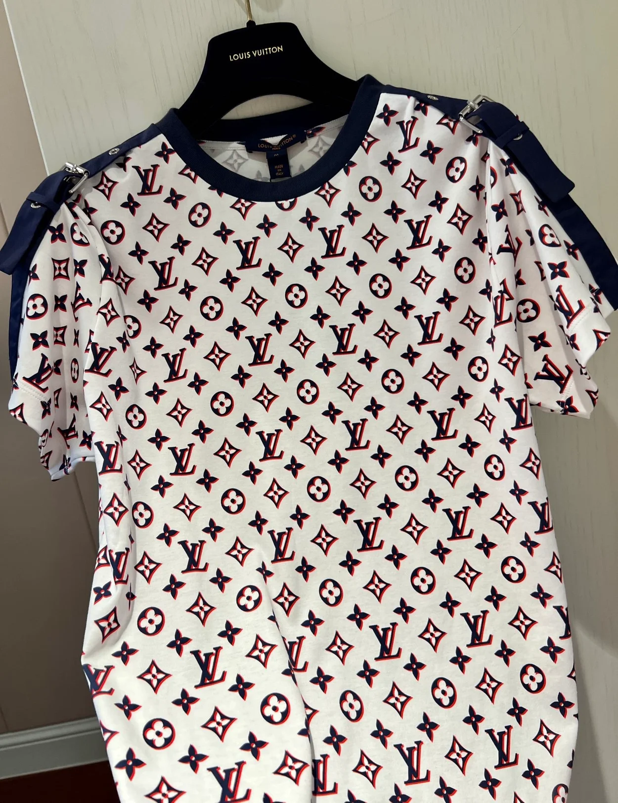 루이비통 트리컬러 모노그램 티셔츠 1AC1SJ