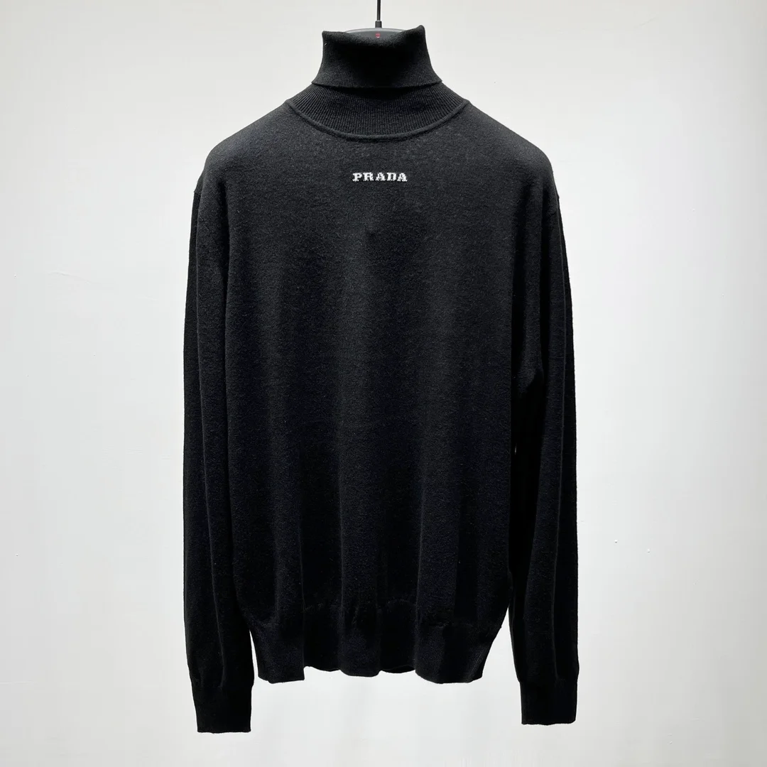 프라다 슈퍼파인 터틀넥 스웨터