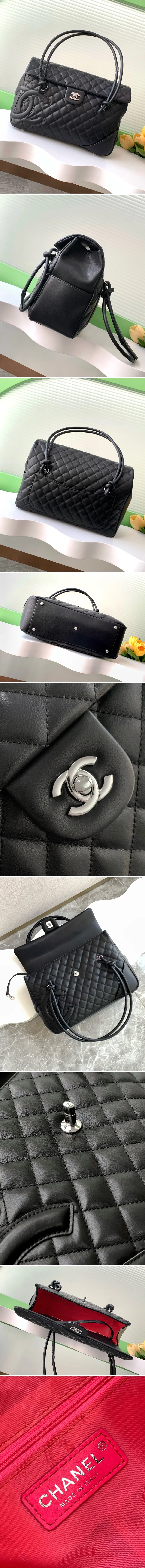 샤넬 깜봉 빈티지 탐핸들 플랩백