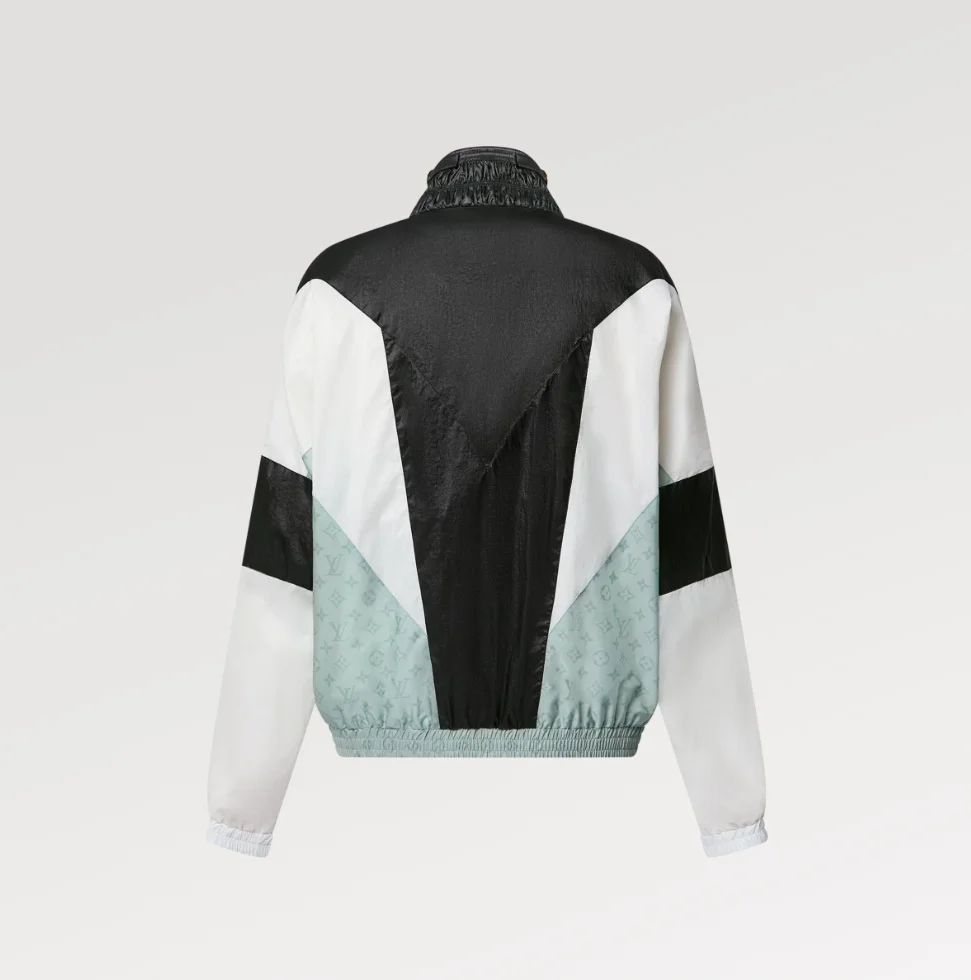 루이비통 스포티 컬러 블록 집업 파카