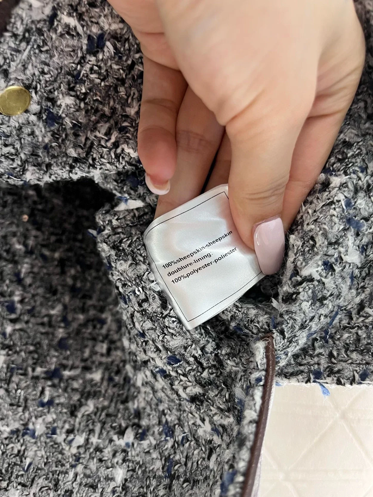 샤넬 카프스킨 베스트