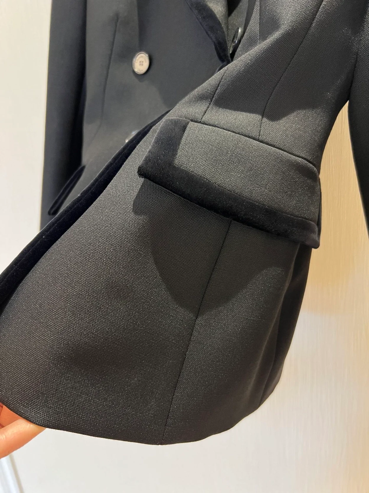 디올 자수 Marlène 재킷