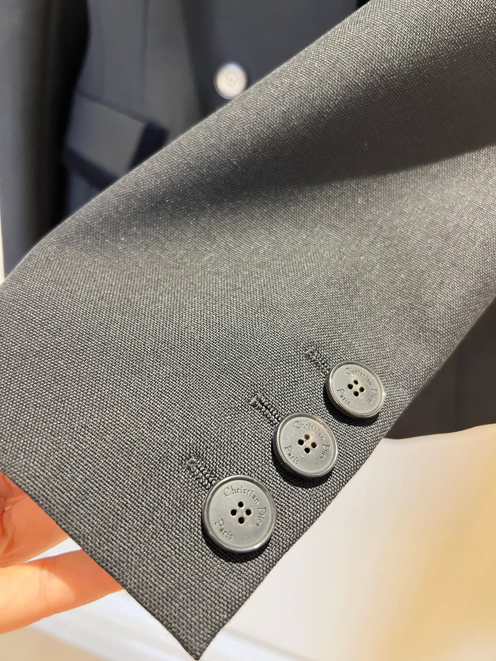 디올 자수 Marlène 재킷