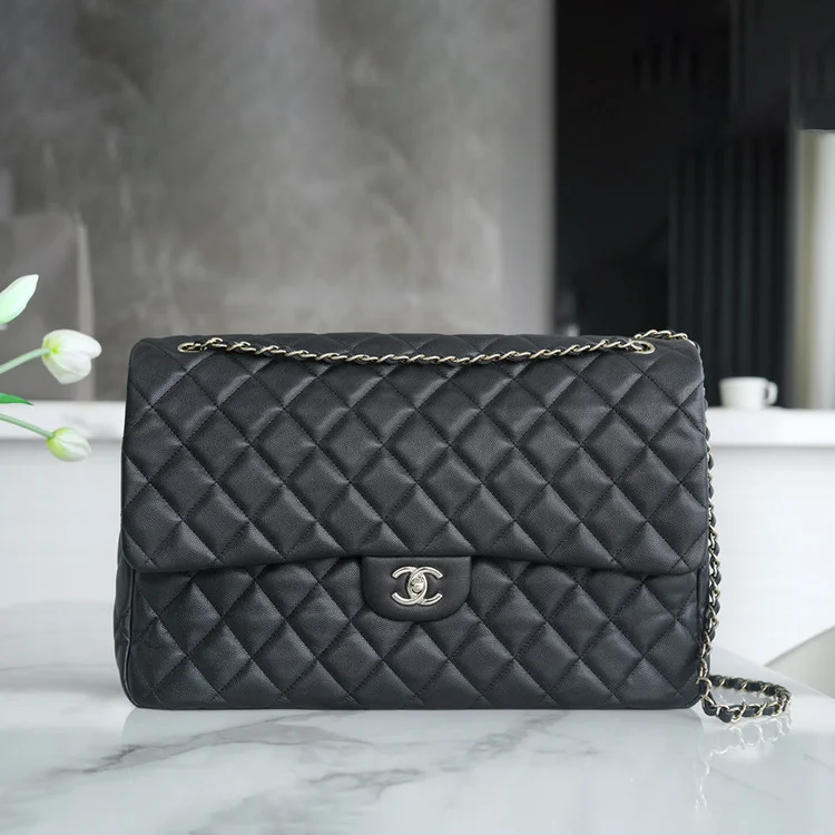 샤넬 24C 클래식 캐비어 플랩백