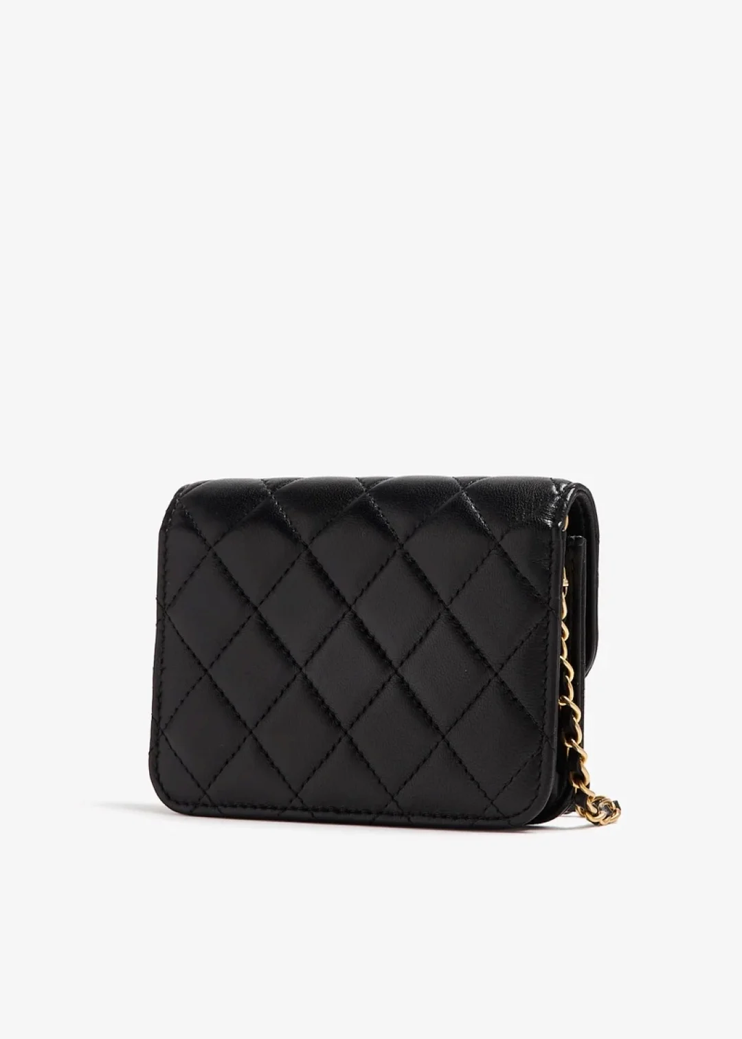 샤넬 WOC 골드볼 퀼팅 체인 미니백