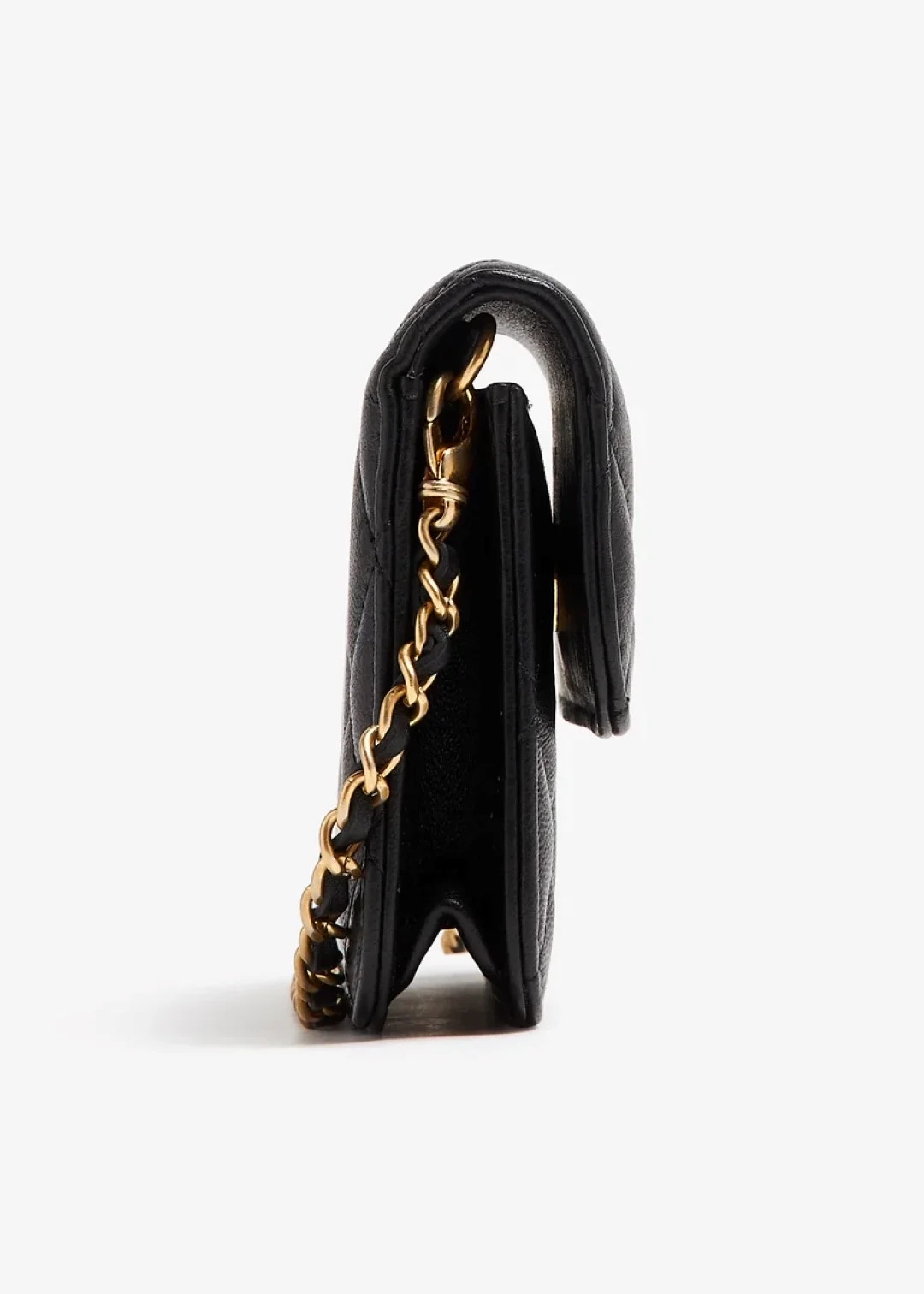 샤넬 WOC 골드볼 퀼팅 체인 미니백