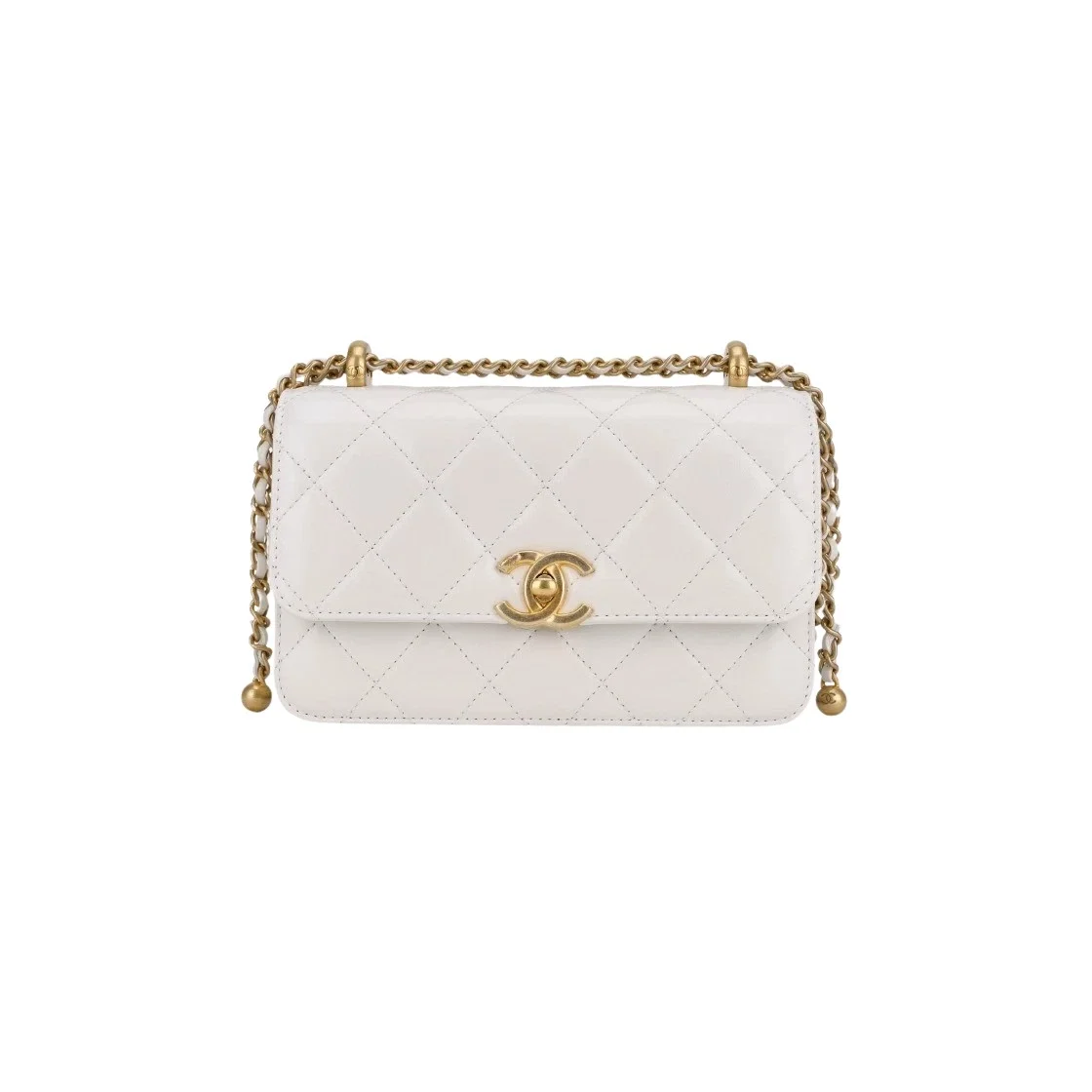 샤넬 클래식 미니 WOC 19 화이트