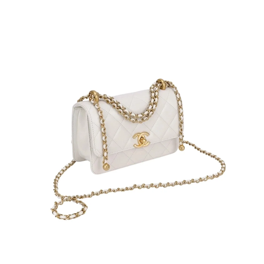 샤넬 클래식 미니 WOC 19 화이트