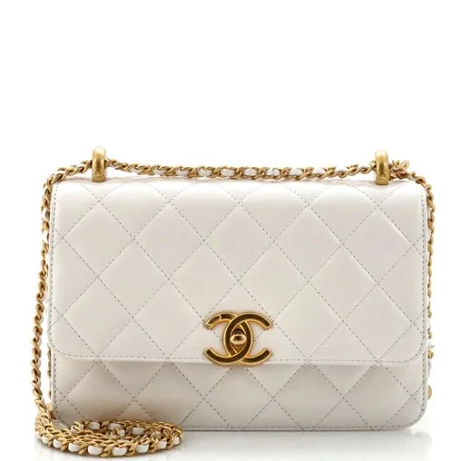 샤넬 클래식 스몰 WOC 22 화이트