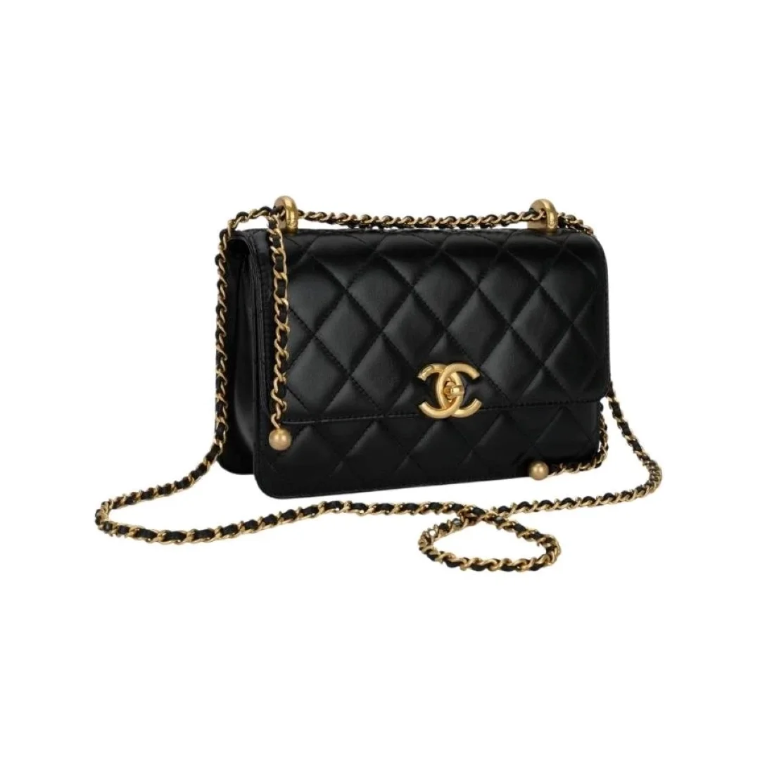 샤넬 클래식 스몰 WOC 22 블랙