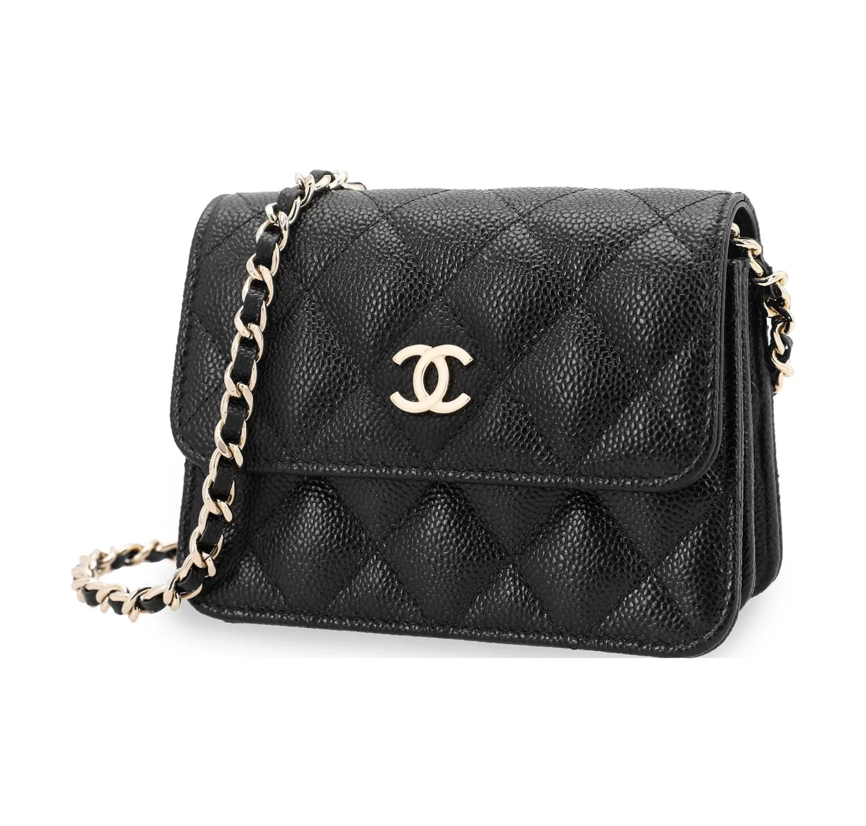 샤넬 리본 체인 WOC 미니백