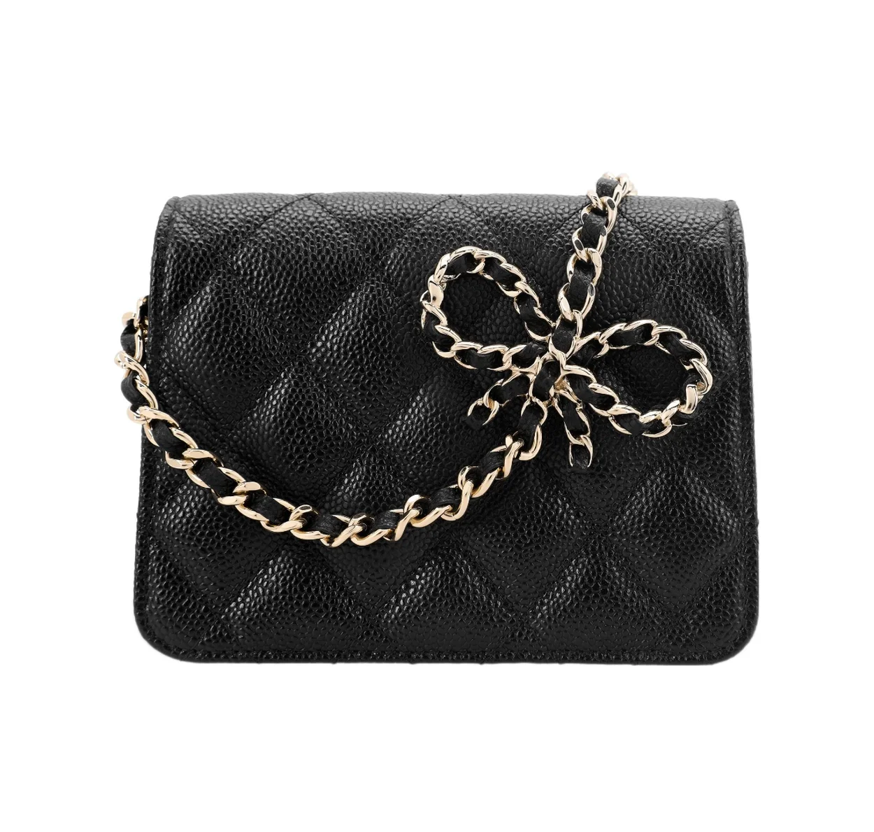 샤넬 리본 체인 WOC 미니백