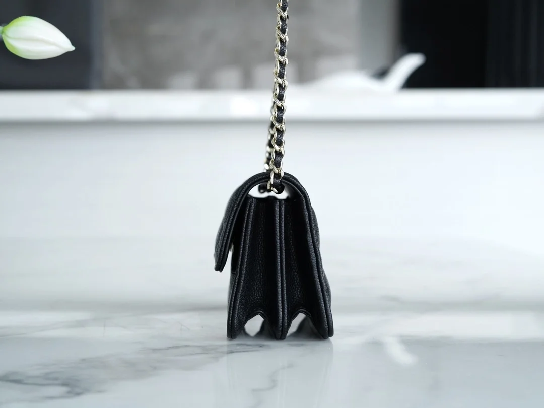 샤넬 리본 체인 WOC 미니백