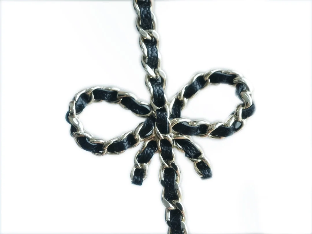 샤넬 리본 체인 WOC 미니백