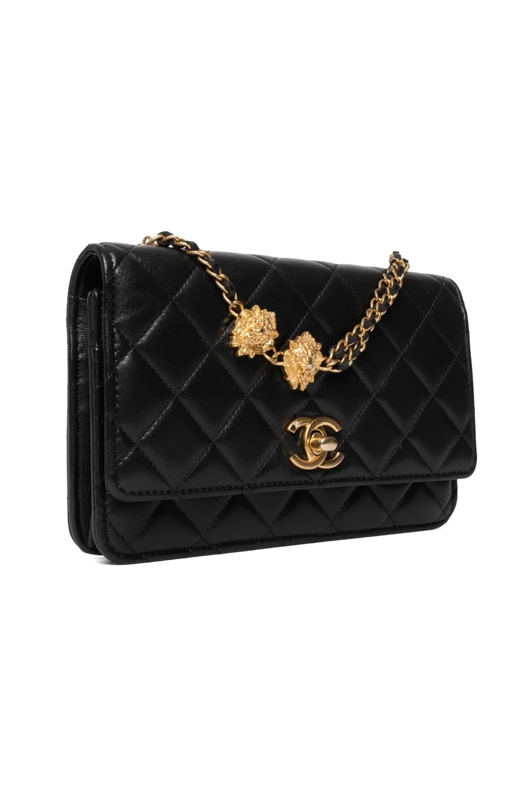 샤넬 미니 더블체인 WOC