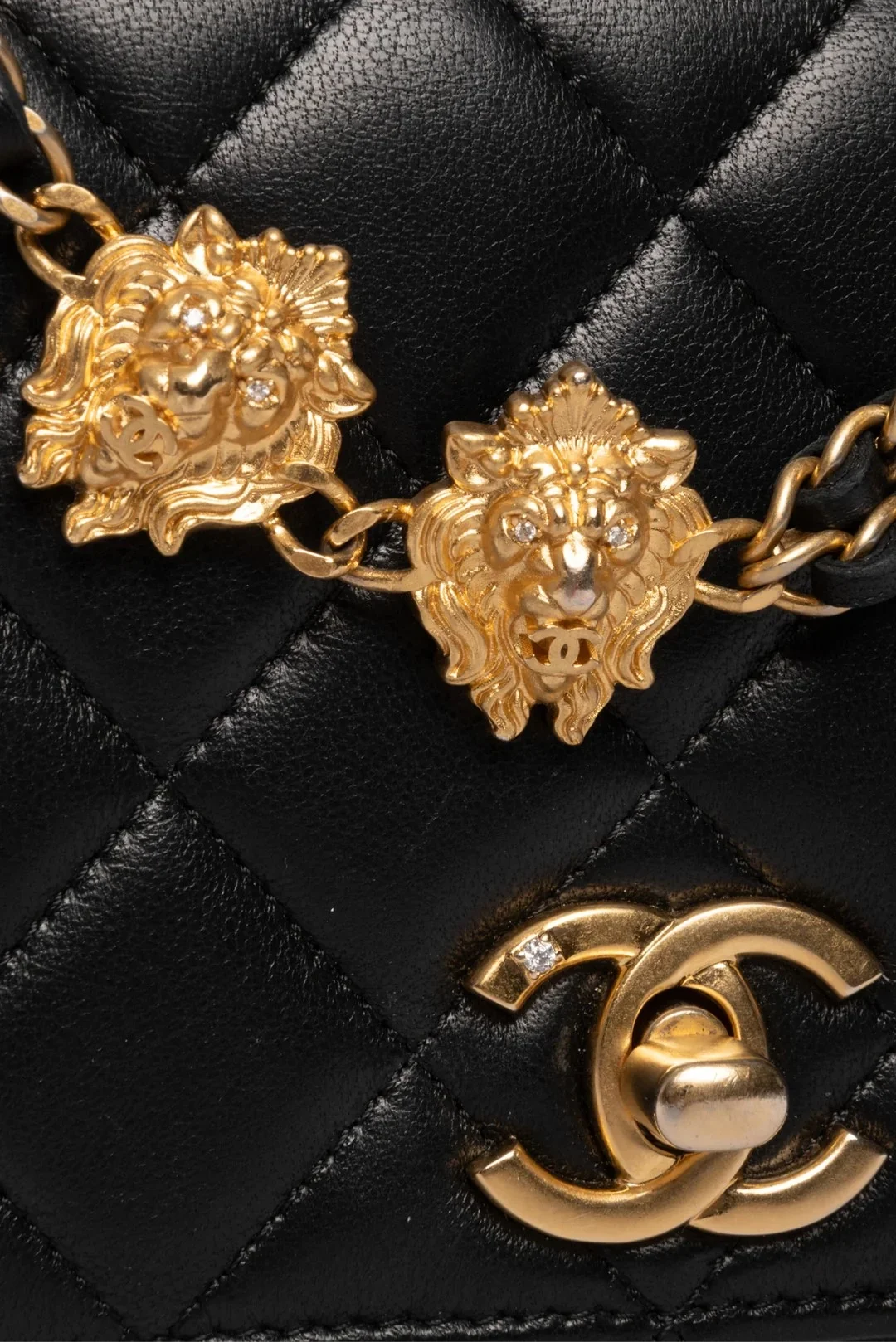 샤넬 미니 더블체인 WOC