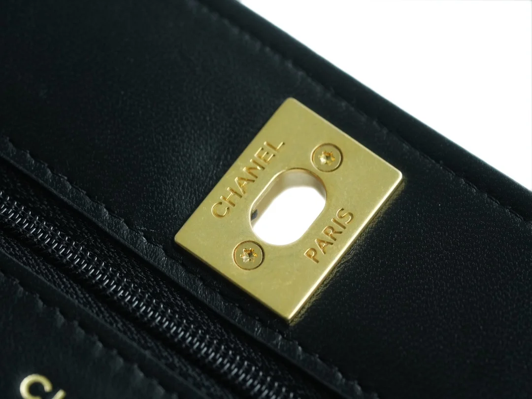 샤넬 미니 더블체인 WOC