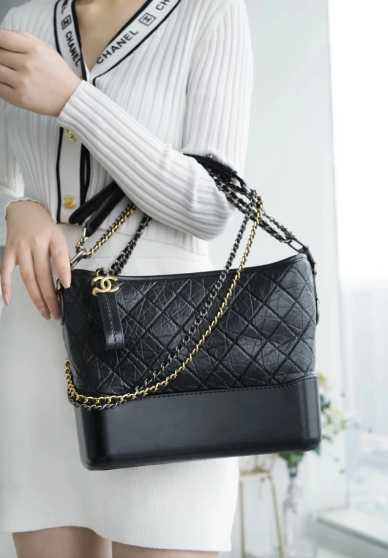 샤넬 빈티지 가브리엘 호보백 라지