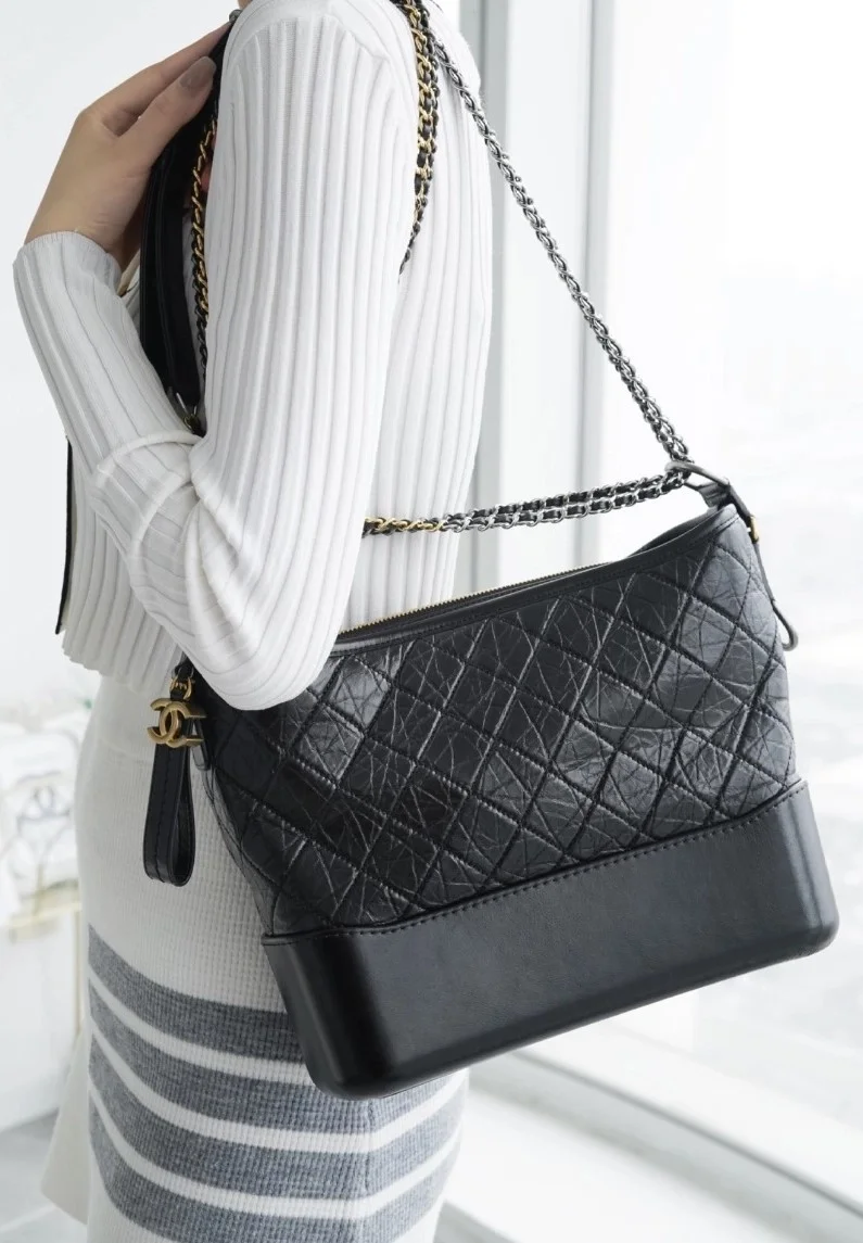 샤넬 빈티지 가브리엘 호보백 라지