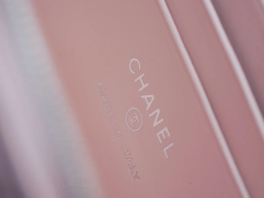 샤넬 탑핸들 스몰 베니티백 핑크 은장