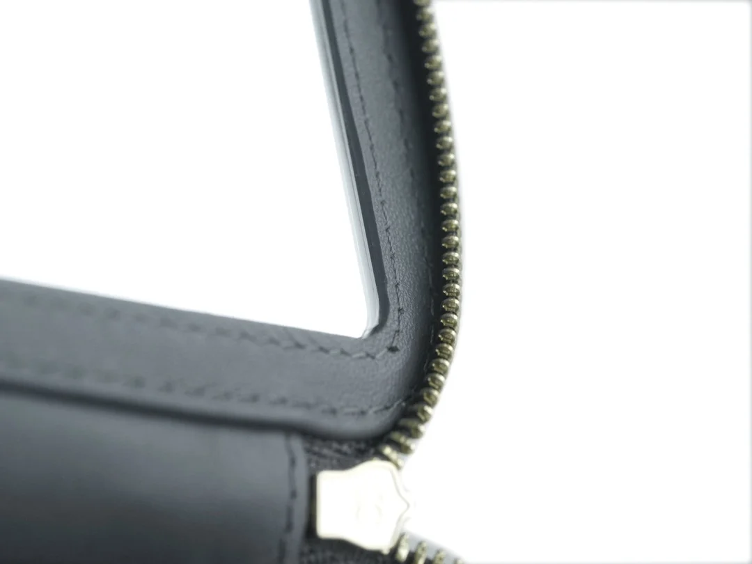 샤넬 체인 코스메틱 베니티백 그레이 은장